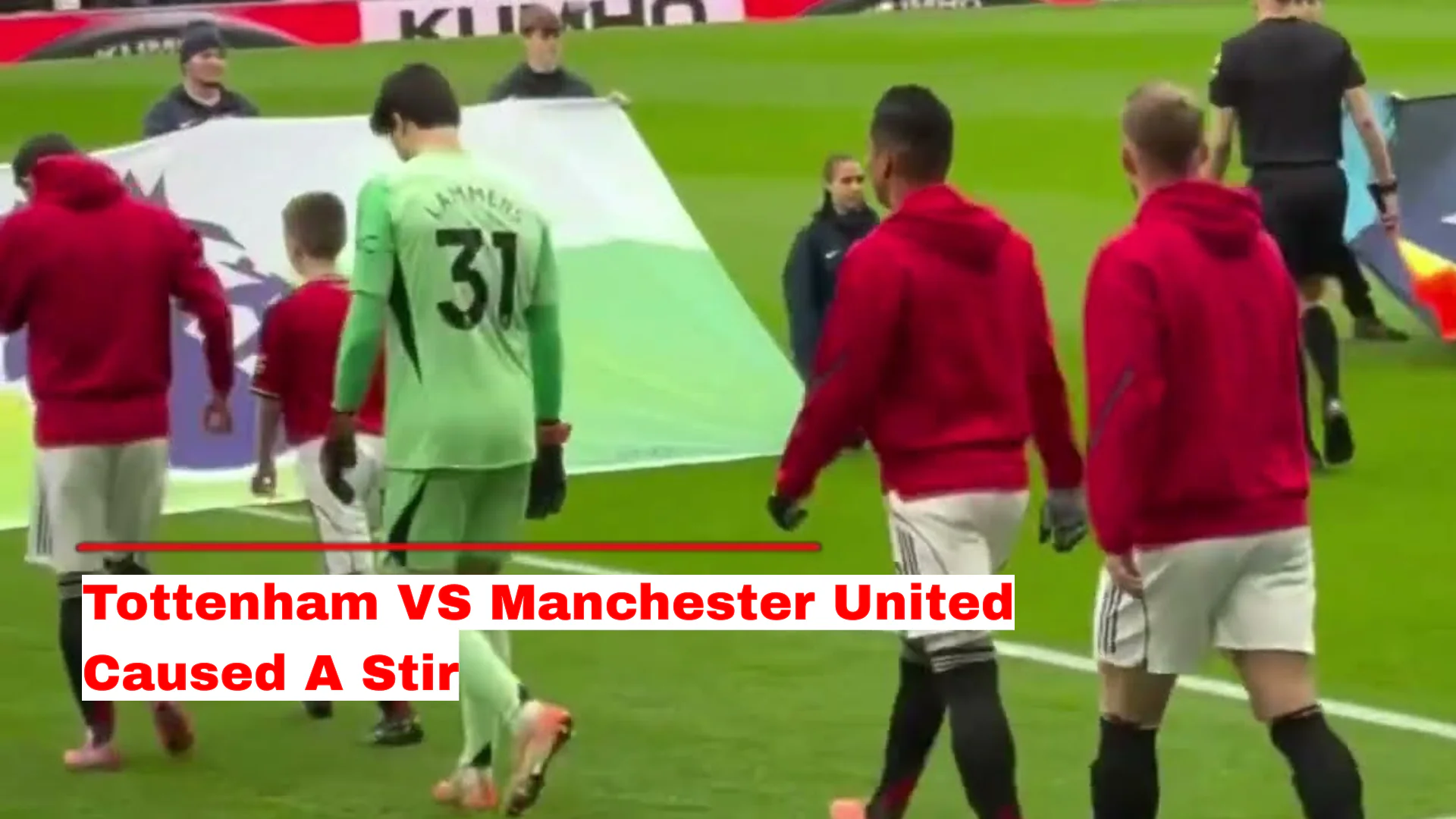 Tottenham VS Manchester United Caused A Stir